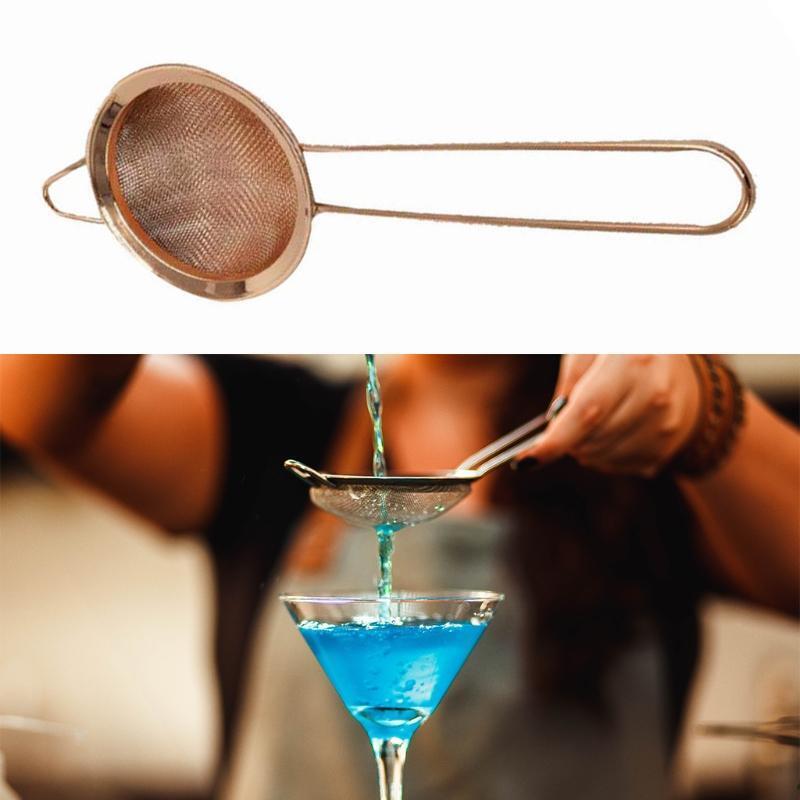 Stainless Steel Cocktail Shaker Set Barware Kit With Square Wooden Rack Tool