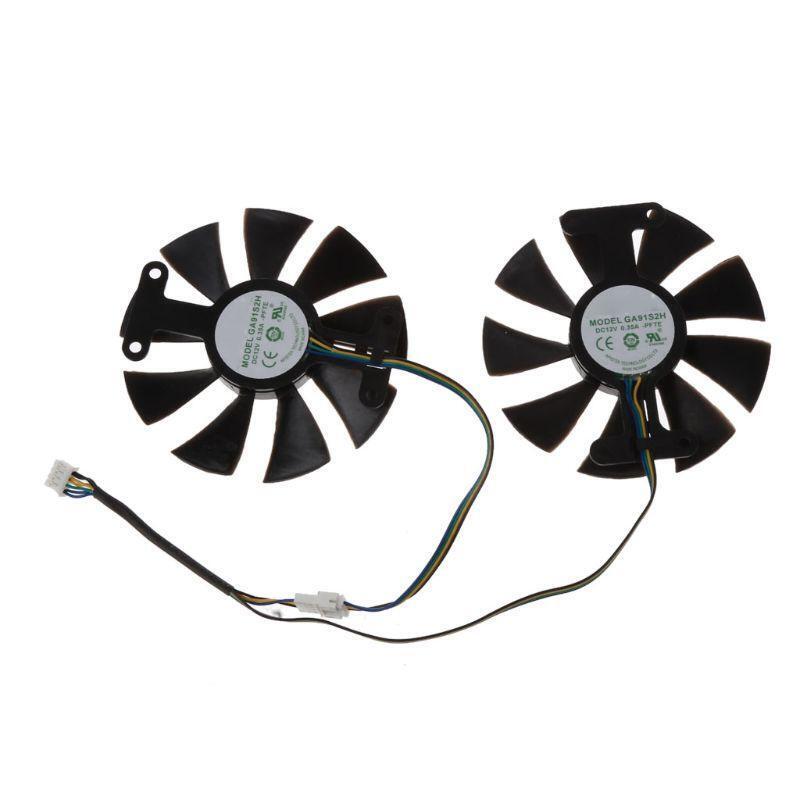 85mm GA91S2H DC 12V 0.35A 4Pin Cooler Fan For Zotac GTX 1060 GTX950 GTX 1050Ti
