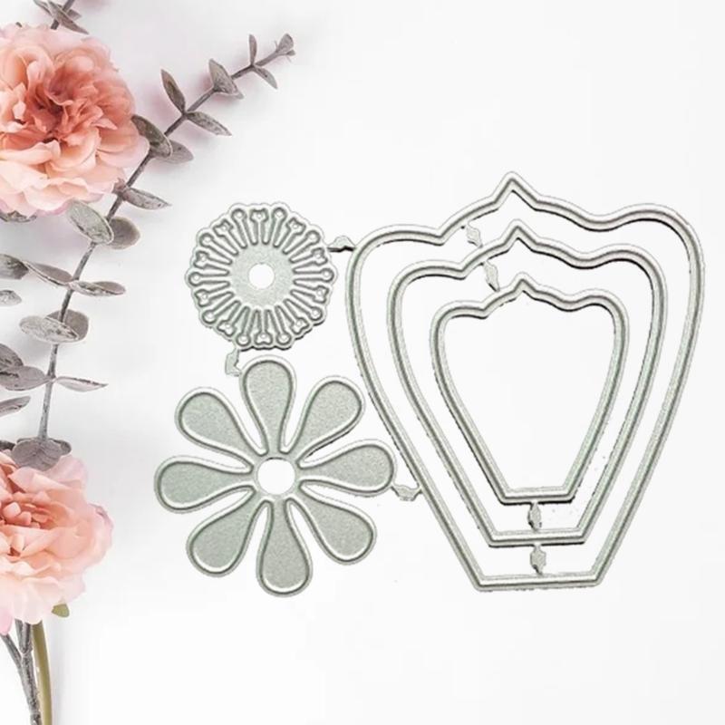 Creative Cutting Die Flower Metal Die Cutter Scrapbooking Aesthetic Ornaments