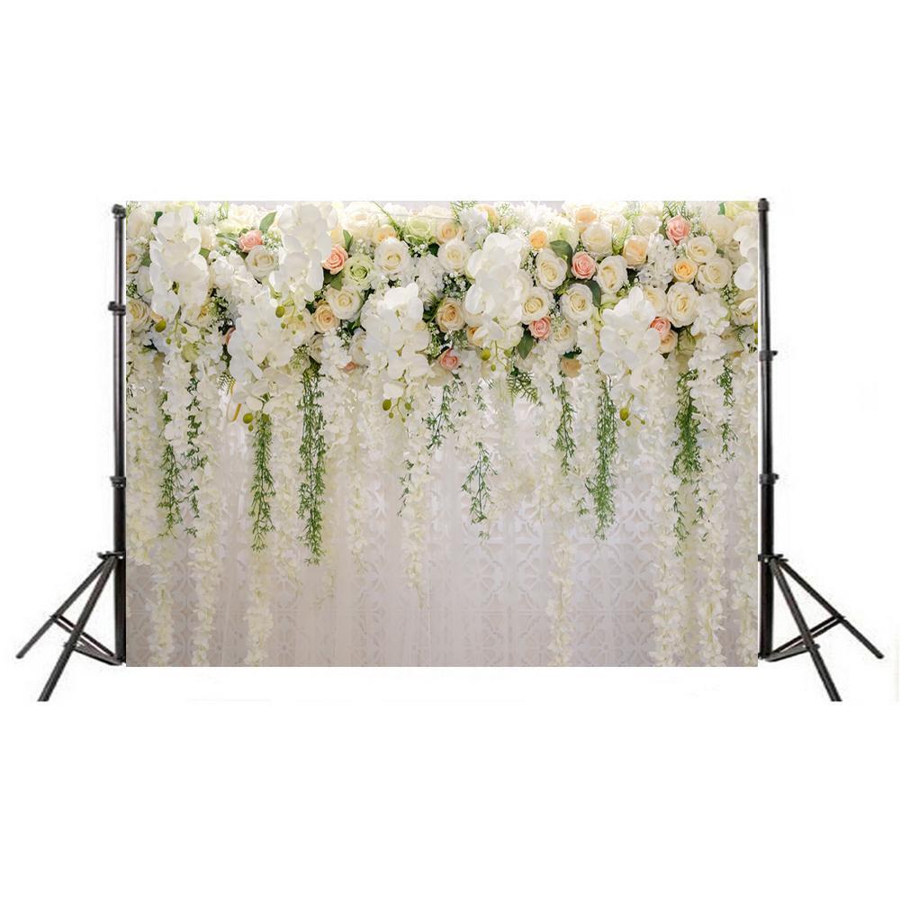 Beautiful Flowers Background Backdrop Cloth Photographic Props (0.6x0.9m)