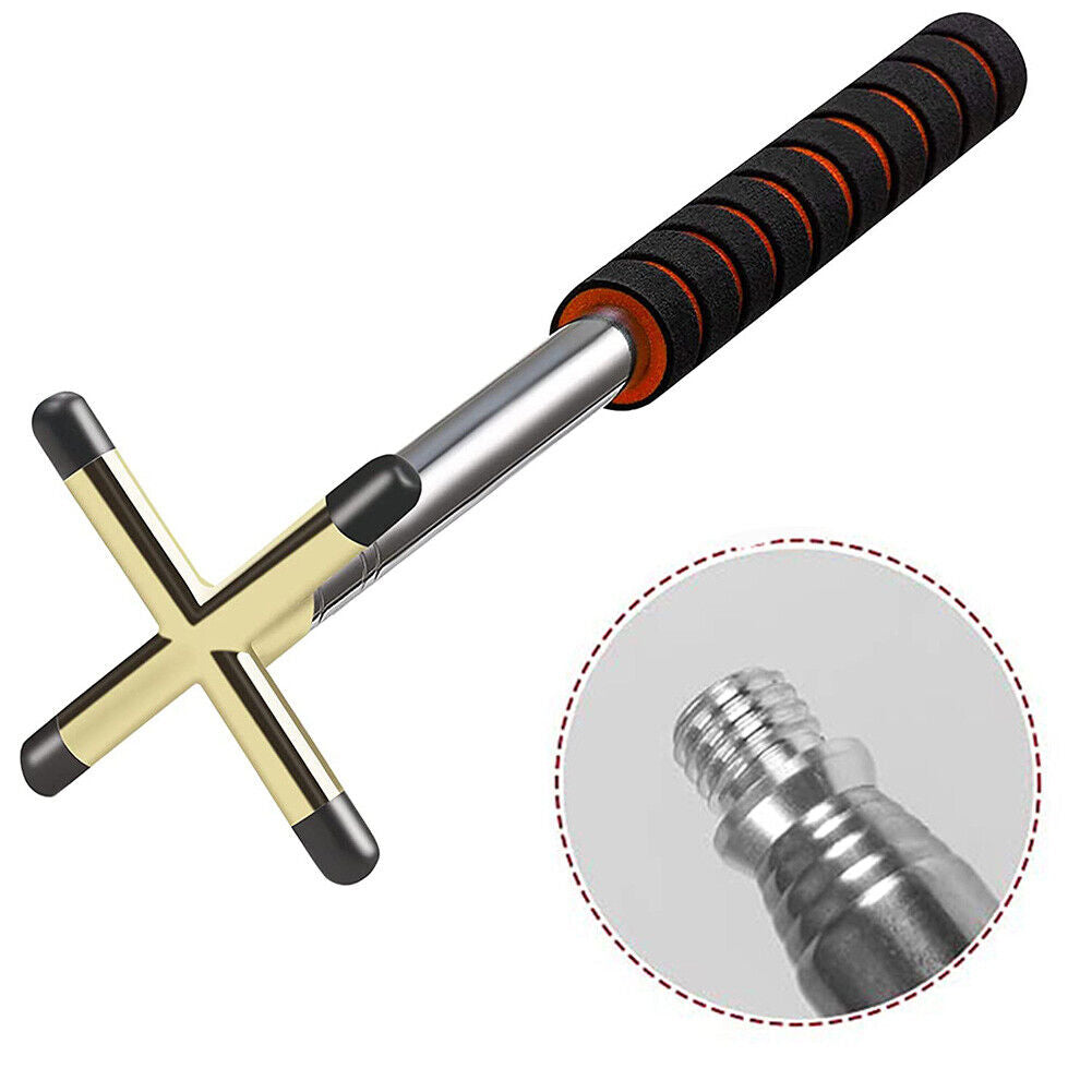 Retractable Billiards Pool Cue Stick Bridge w/ Replaceable Bridge Head (B)