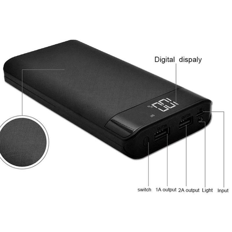 Power Bank Case Plastic Power Bank Case Durable Power Bank Case Without Battery