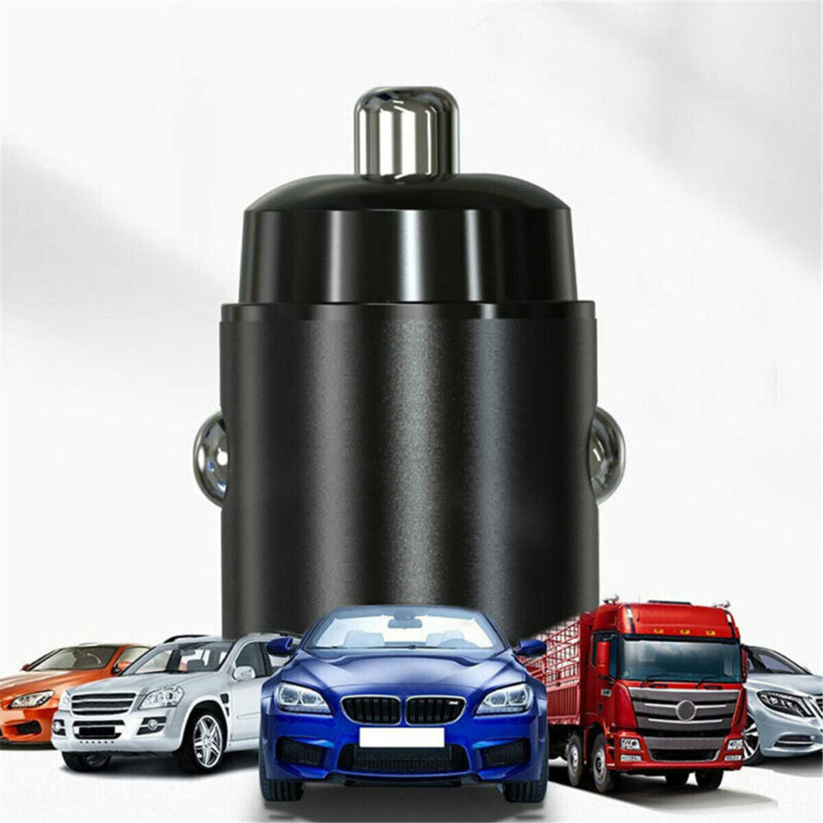 Mini Dual USB Type-C PD Car Phone Charger Adapter 30W Fast Charging Accessories
