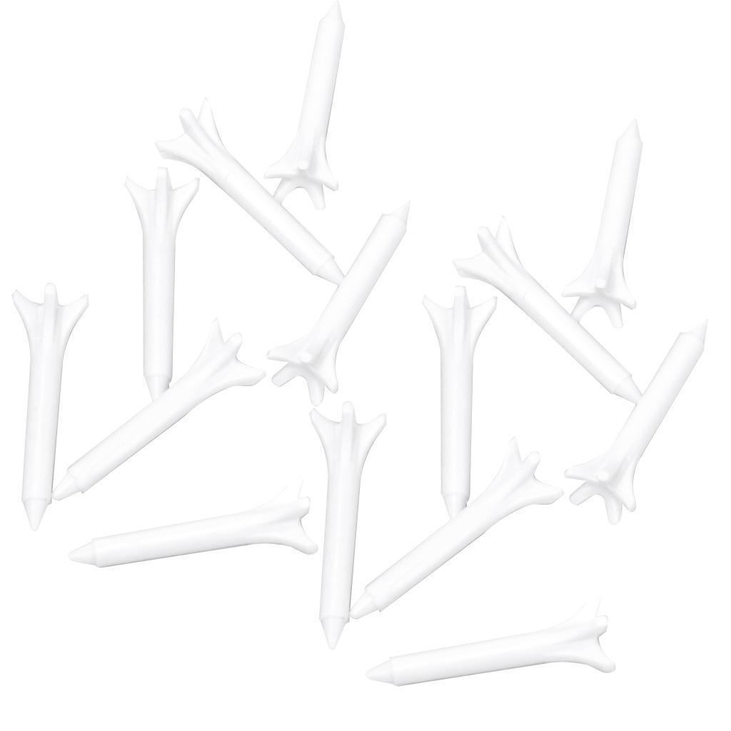 100 Plastic Golf Tees 1 1/2 inch Golf Practicing for Golfer Unbreakable