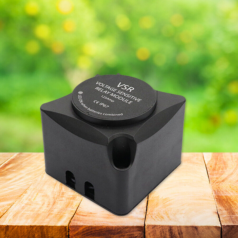 12V 140A Voltage Sensitive Split Charge Relay VSR Battery Isolator Charge