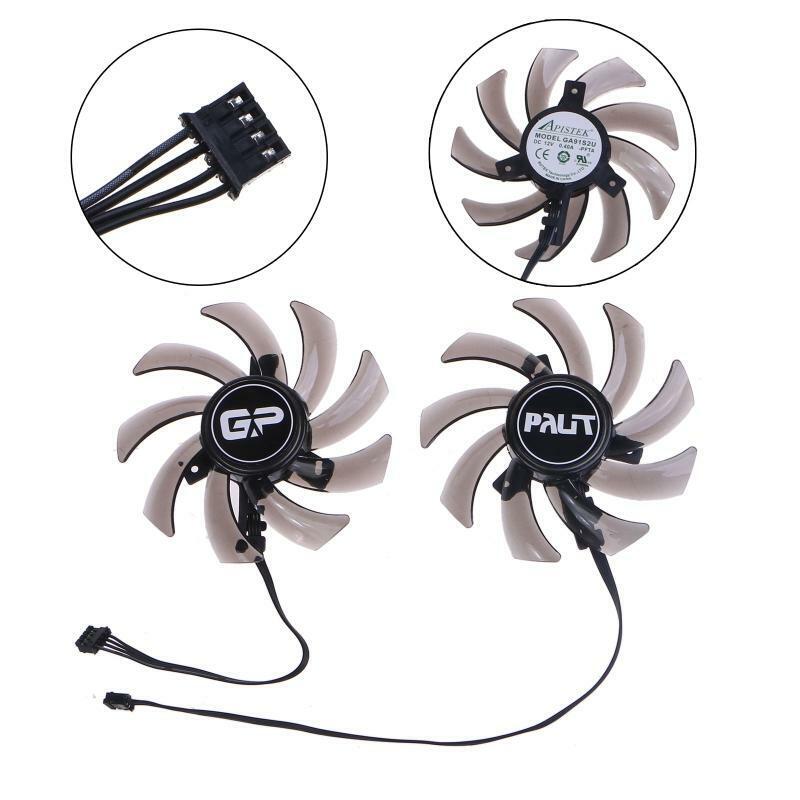 85MM GA91S2U 4Pin VGA Fan Graphics Card Cooling Fan for GTX 1660 1660Ti RTX2060
