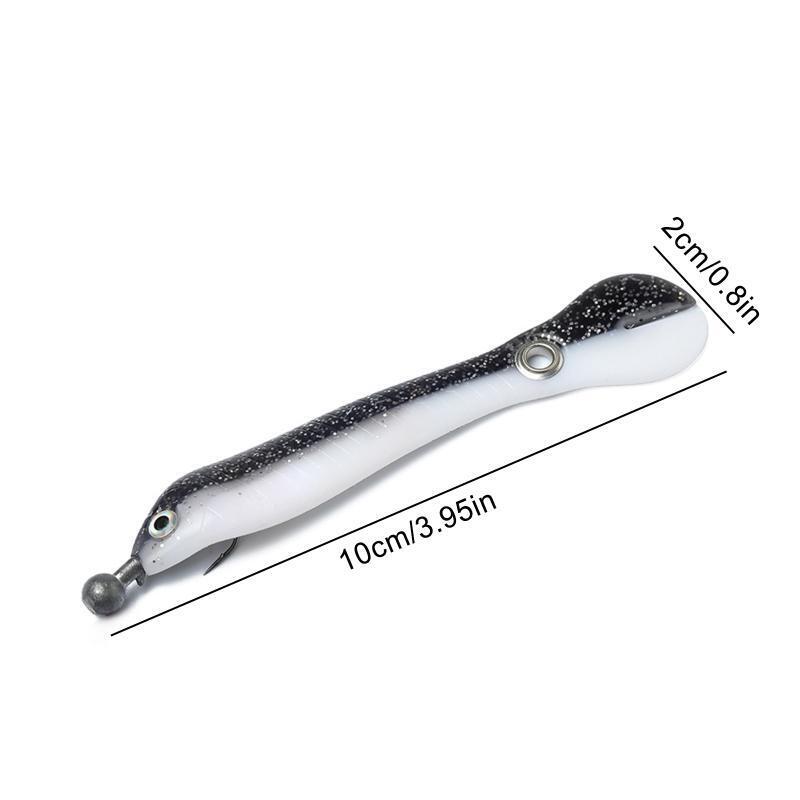 Fishing Lures, Fin Guarded Swimbait, Enticing Soft Plastic Swimbaits Soft Tail