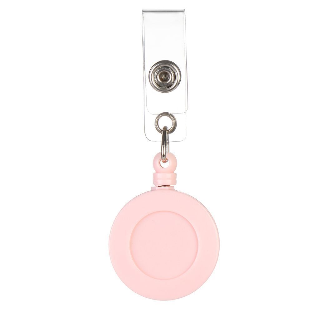 Anti-Lost Clip Retractable Key Ring Lanyards Nurse ID Name Card Badge Holder