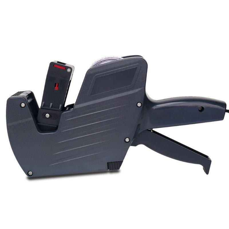 8 Digits Price Tag Gun Labeler Labeller with Red Lines Label Paper Retail Store