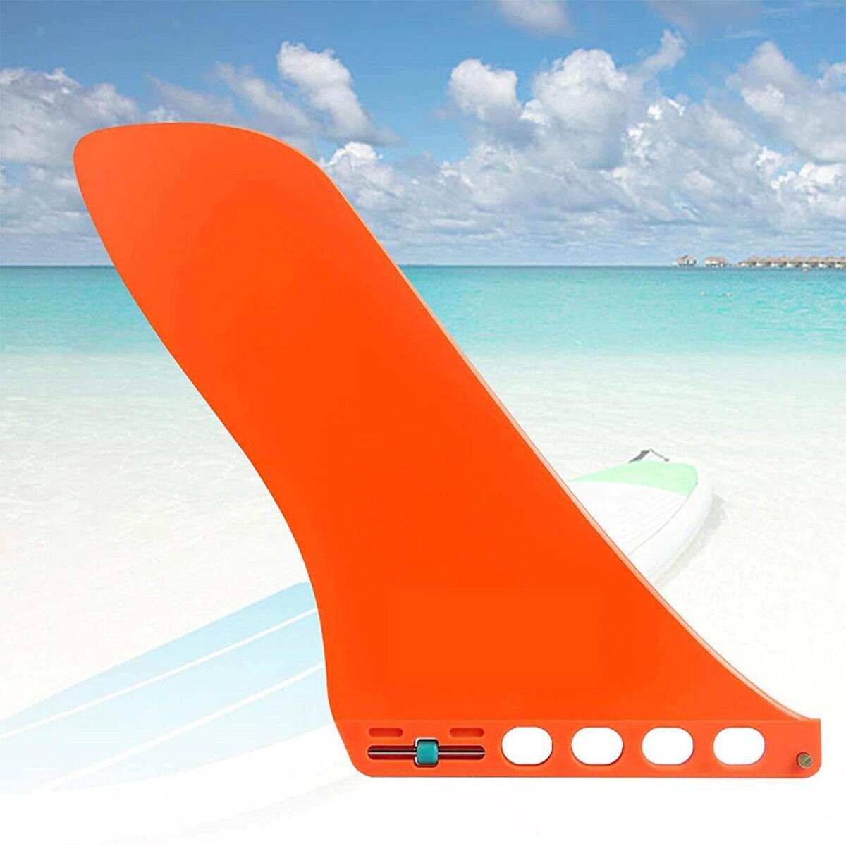 9" Surfing Fin Long Board Quick Release Central Single Fin Surf Fin