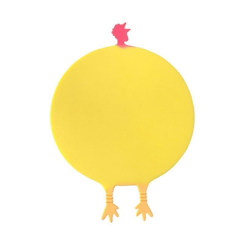 Cute Cartoon Shape Heat Resistant Silicone Mats Drink Cup Coasters Non-slip Pads