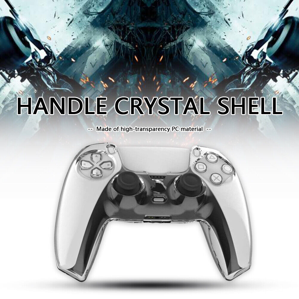 Transparent Gamepad Case Shell for PS5 Controller Joystick Protective Cover