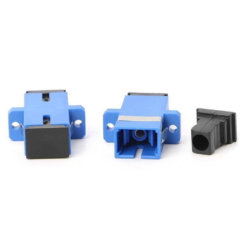 10PCS SC/UPC Fiber Optic Adapter SC Fiber Optic Flange SC/UPC Connector