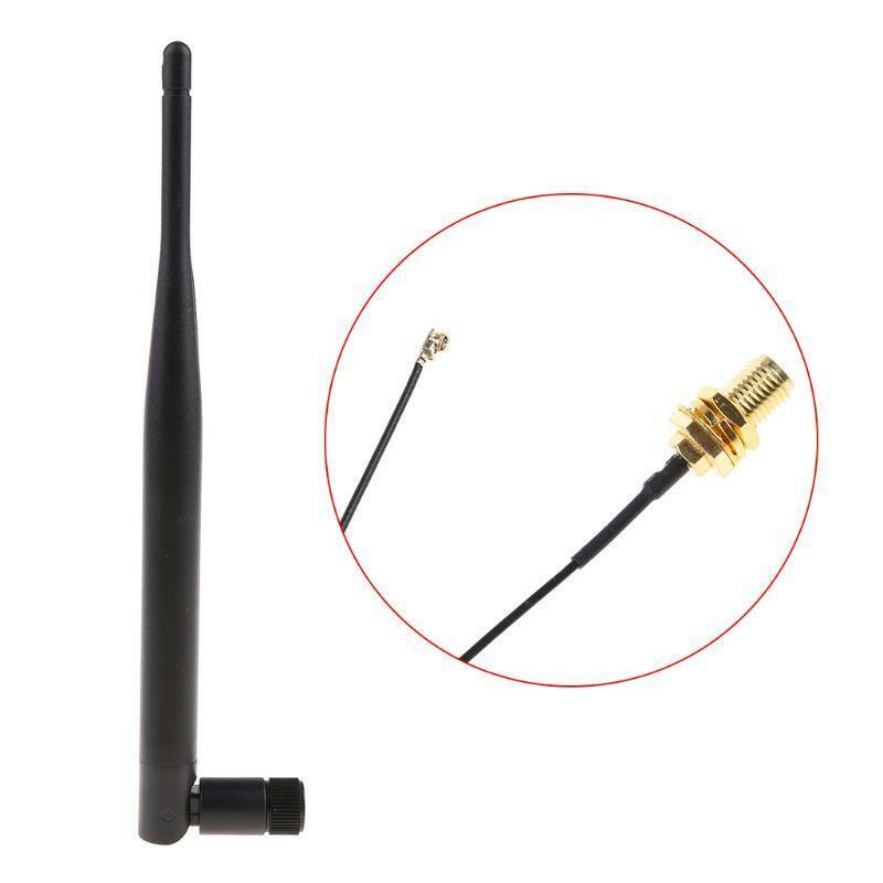RP-SMA Male 868 MHz 5dBi Wireless Antenna Router Antenna+15cm RP SMA Female to