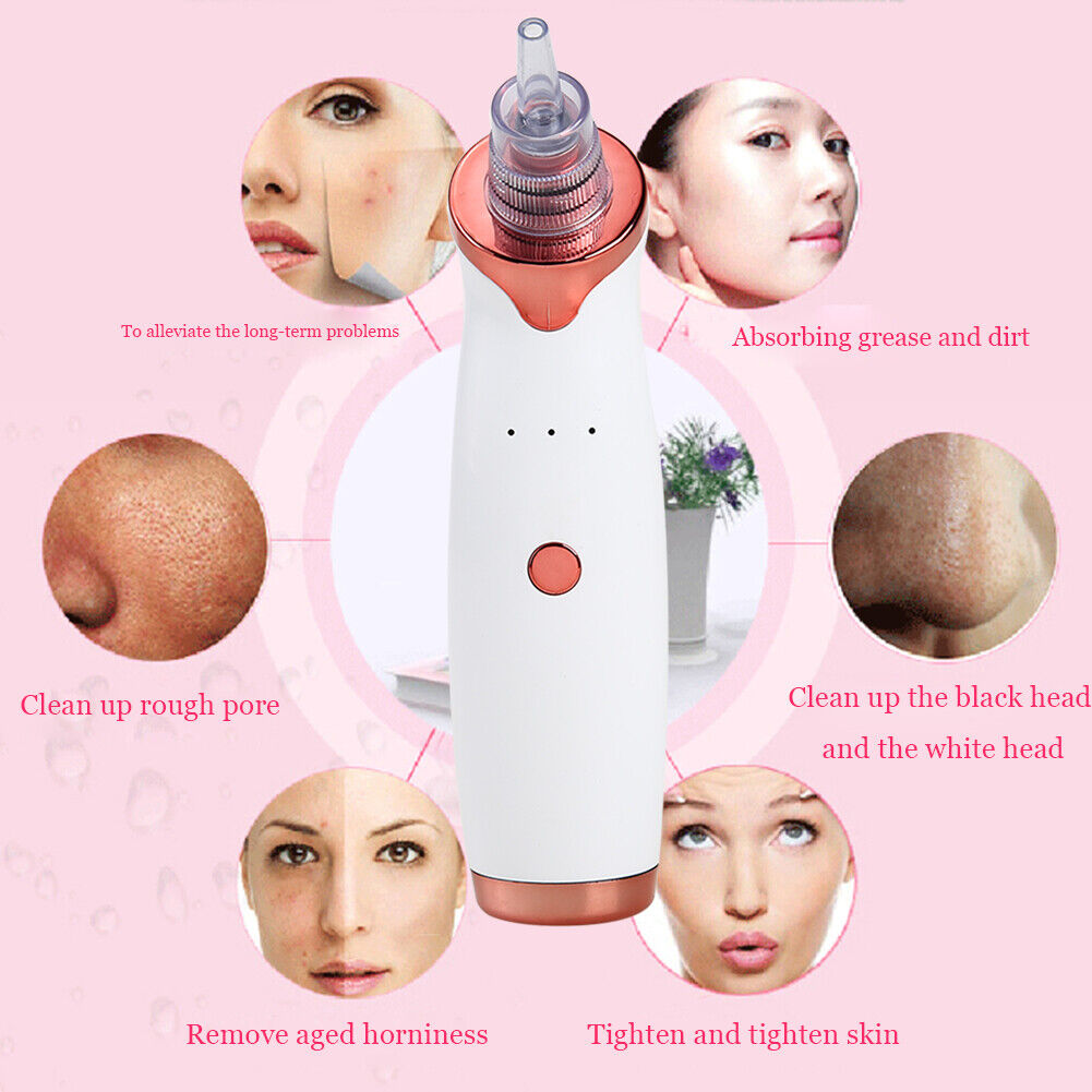 Blackhead Black Dot Remover Face Pore Vacuum Suction Black Head Extractor