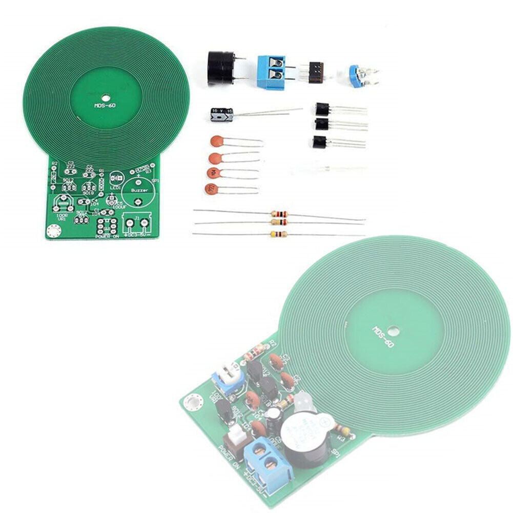 DIY Kit Metal Detector Electronic Parts 3-5V 60mm Non-contact Board Module