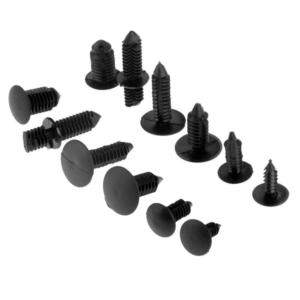 146X  Universal Ceiling Fixed Clamp Rivet Trunk Fastener Clip with Box  Mixed