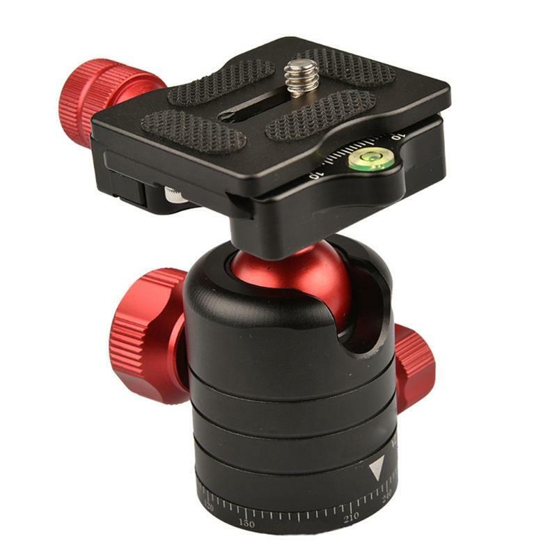 Ball Head for DSLR Camera Camcorder Tripod Monopod Load up to11 pounds/5 kg