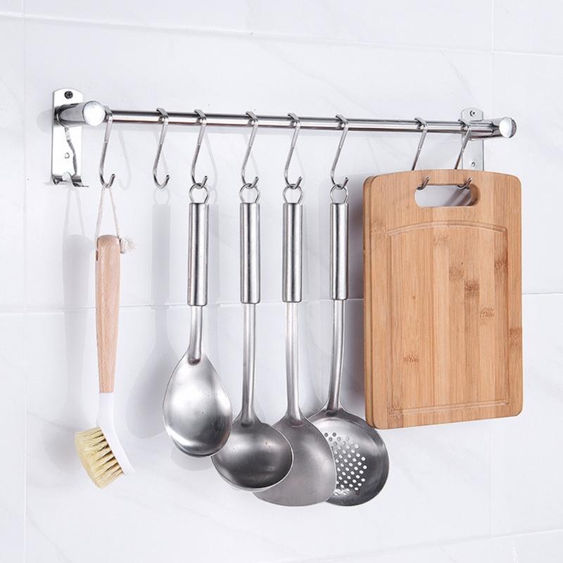 Drill free Door Back Hanger Stainless Steel Hook for Coat Hat Towel Storage Hook