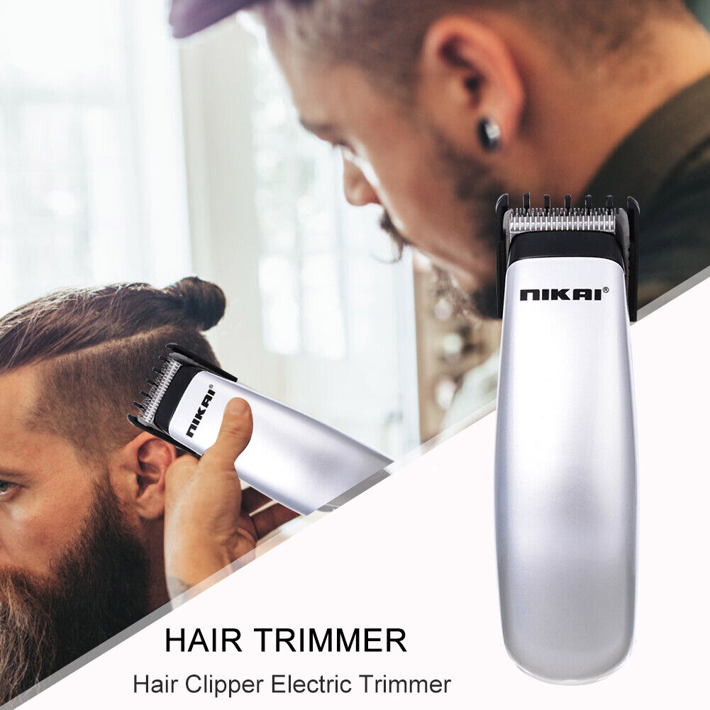 Battery Powered Hair Clipper Pro Electric Trimmer Cutter for Home Barber