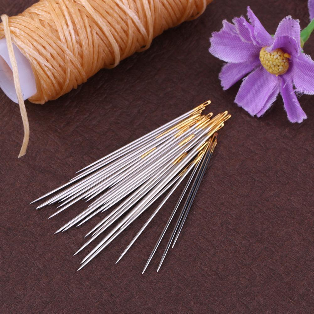 16pcs/set Hand Sewing Needles Kit Household ?Leather Carpet Repair Tools
