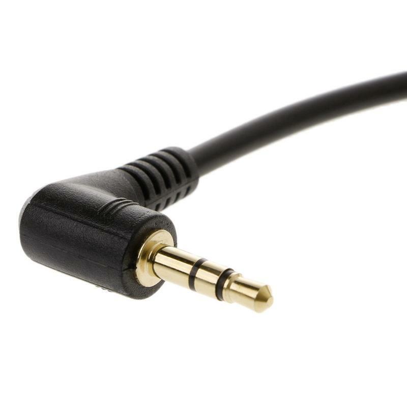10cm Auto Car Right Angle Male To Male 3.5mm Aux Jack Speaker Audio CableAdapter