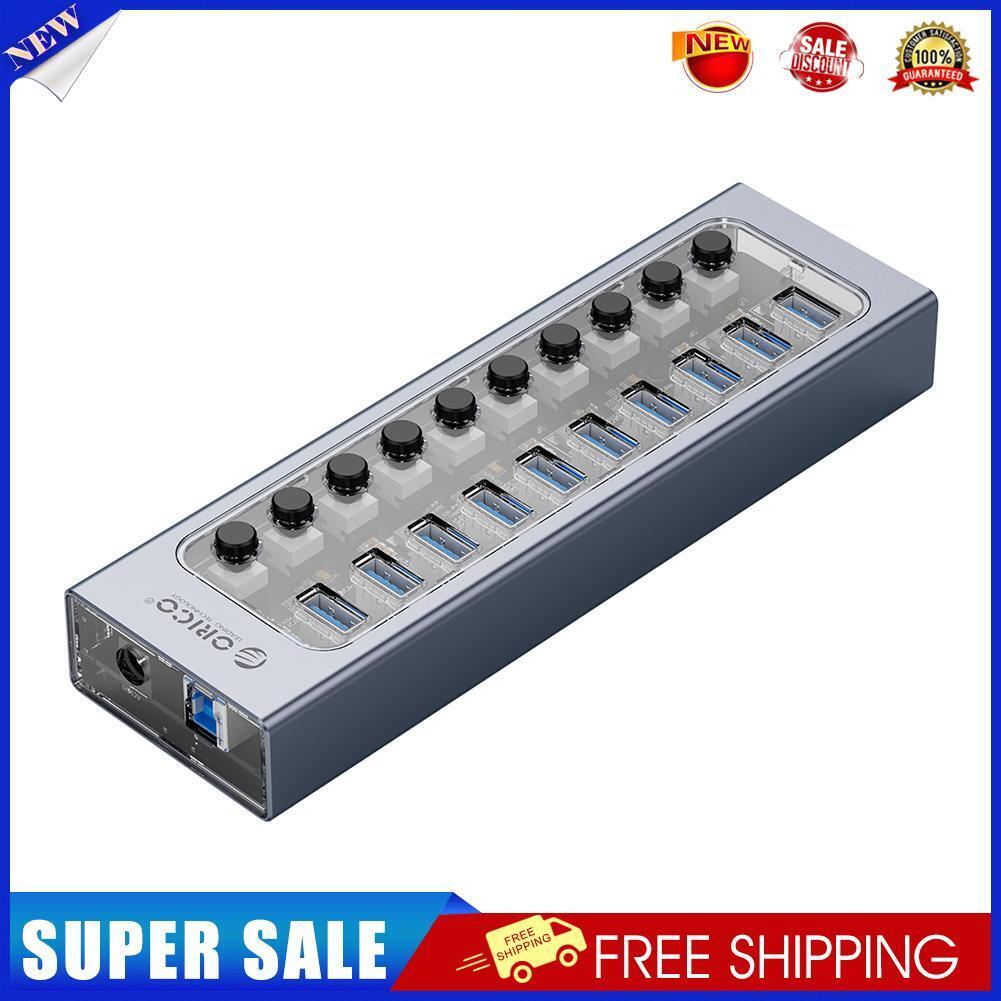 ORICO AT2U3-10AB 5Gbps USB3.0 HUB 10 Ports USB-A Dock Station Splitter (US)