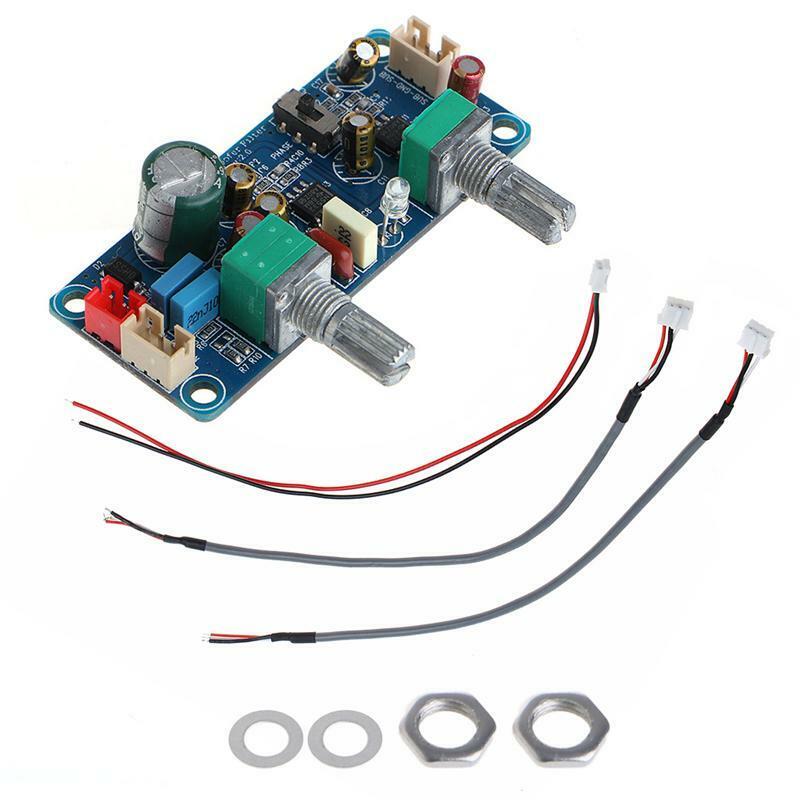 Single Power DC 9-32V Low Pass Filter Bass Subwoofer Pre-AMP Amplifier Board