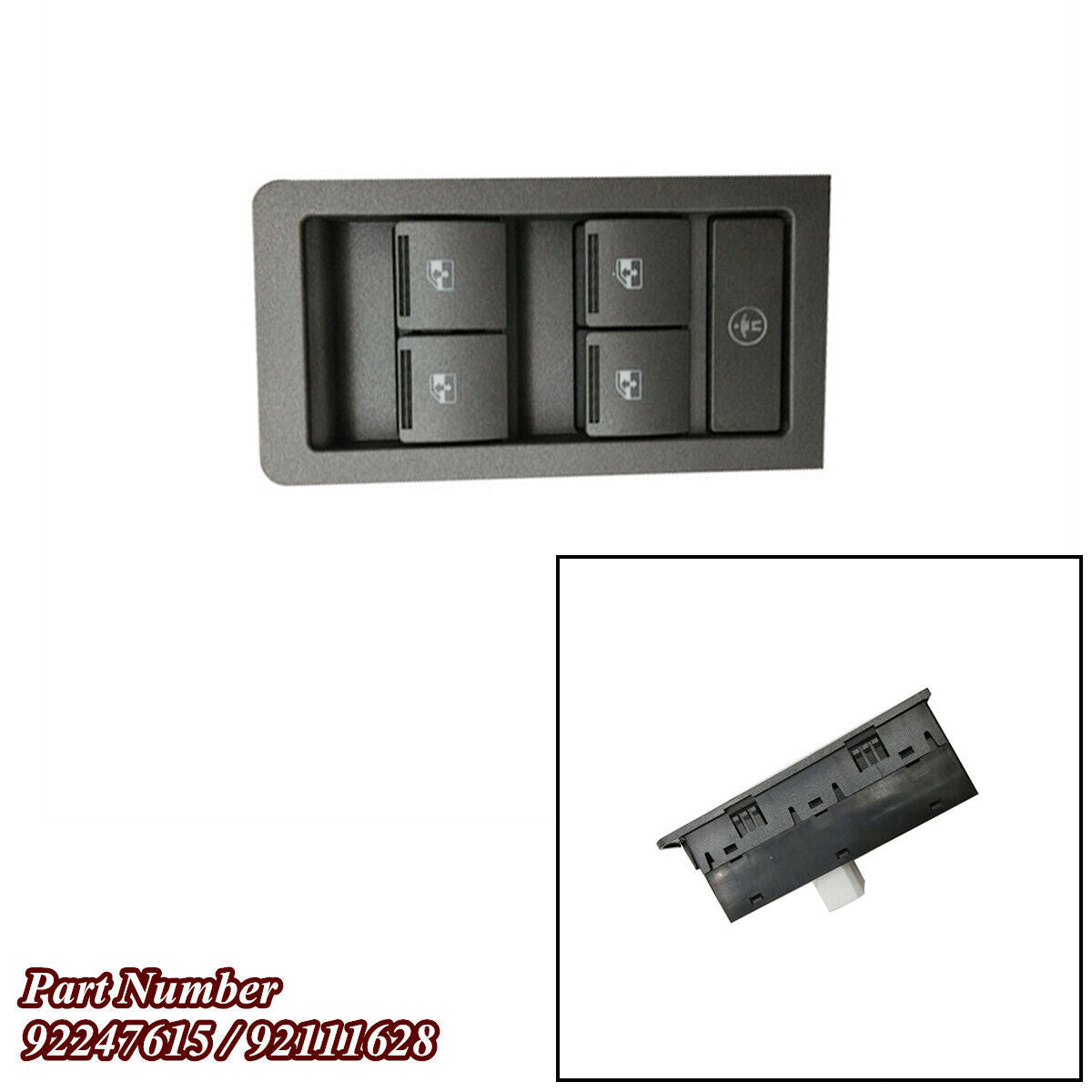 For Holden Commodore VY VZ Sedan Wagon Electric Power Window Switch 92111628 New