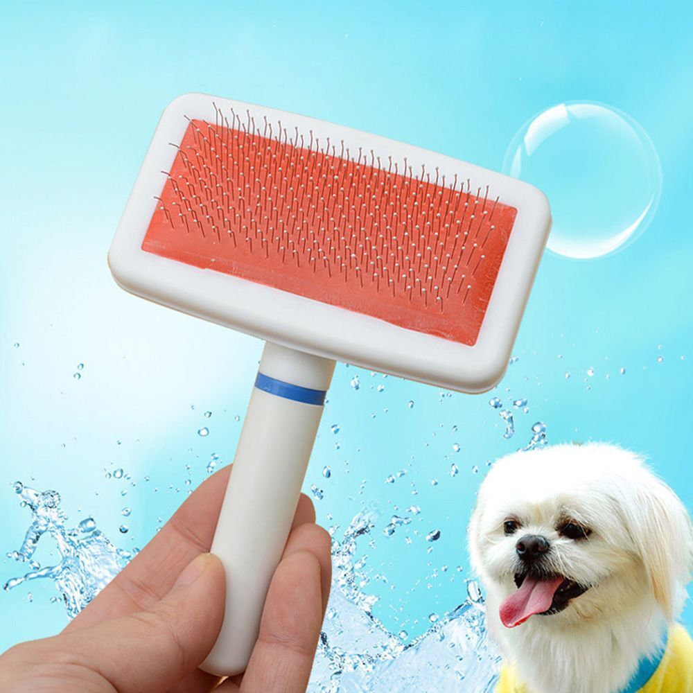 Quick Cleaning Pet Hair Brush Dog Grooming Tool Cat Needle Comb Skin Massage