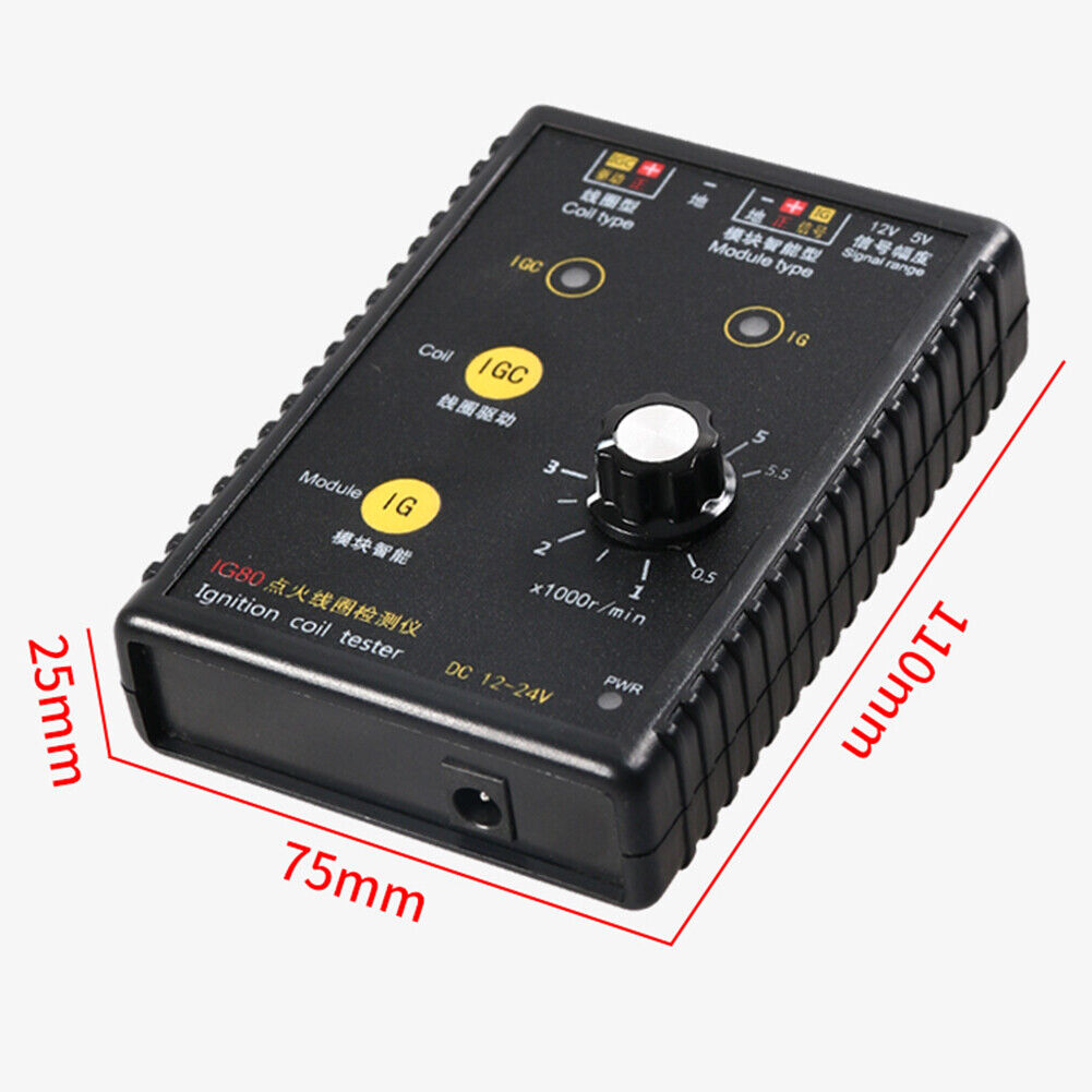 IG80 Automobile Ignition Coil Detector Car Natural Gas Gasoline Tester