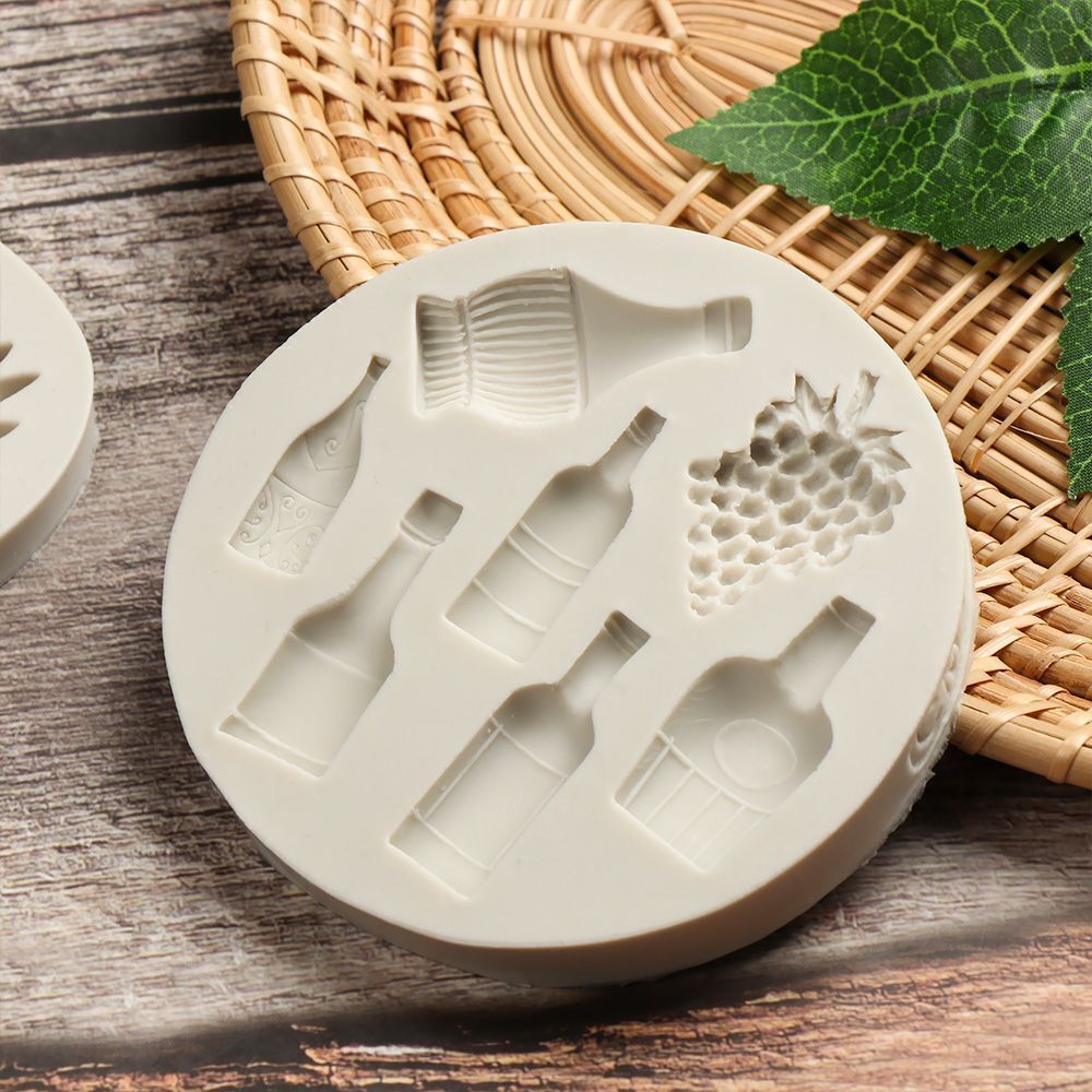 Bottle Bakeware Candy Trays Cake Baking Chocolate Mould Silicone Fondant Mold