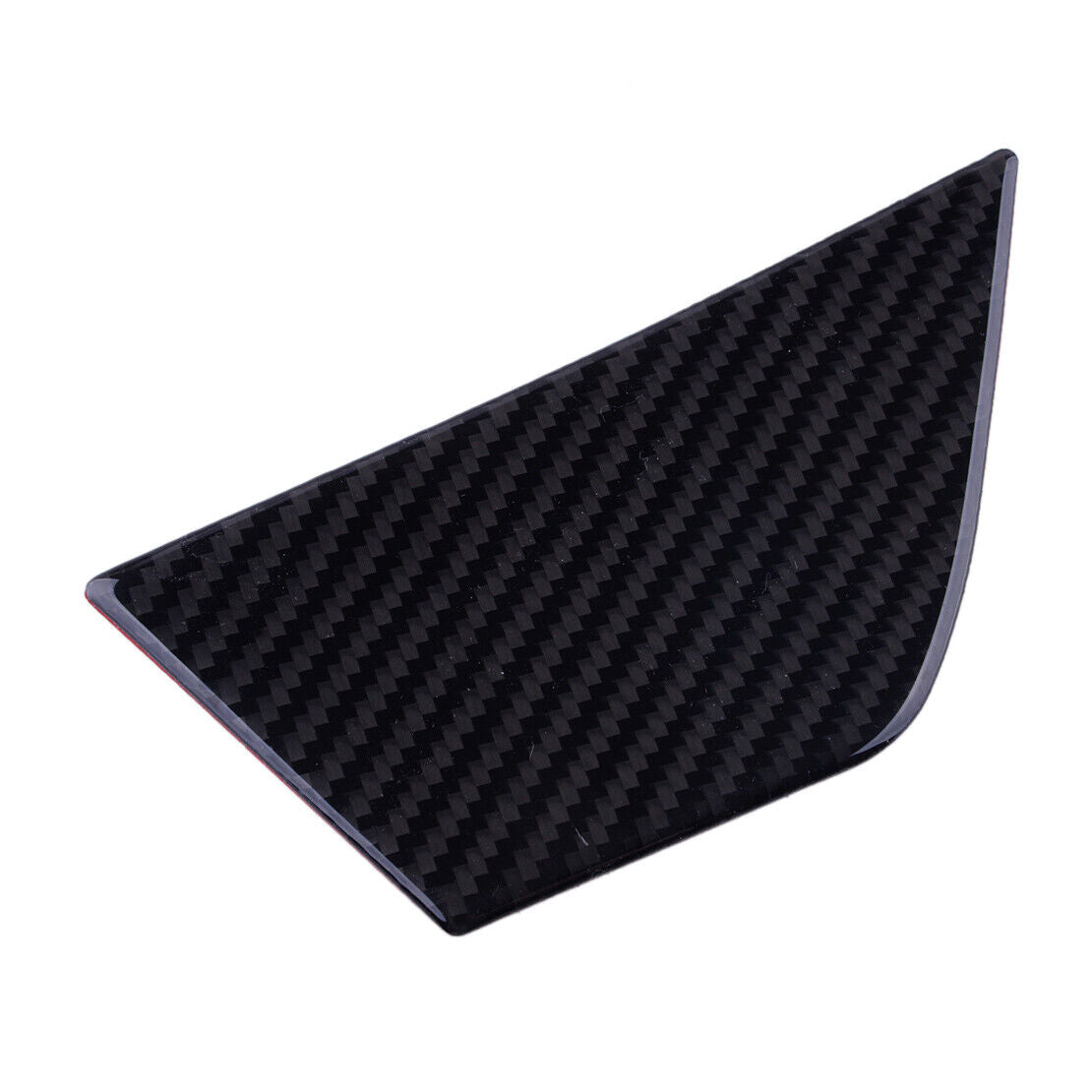1Pair Carbon Fiber Inner Door Panel Cover Trim Fit for Benz C Class W204 2007-13