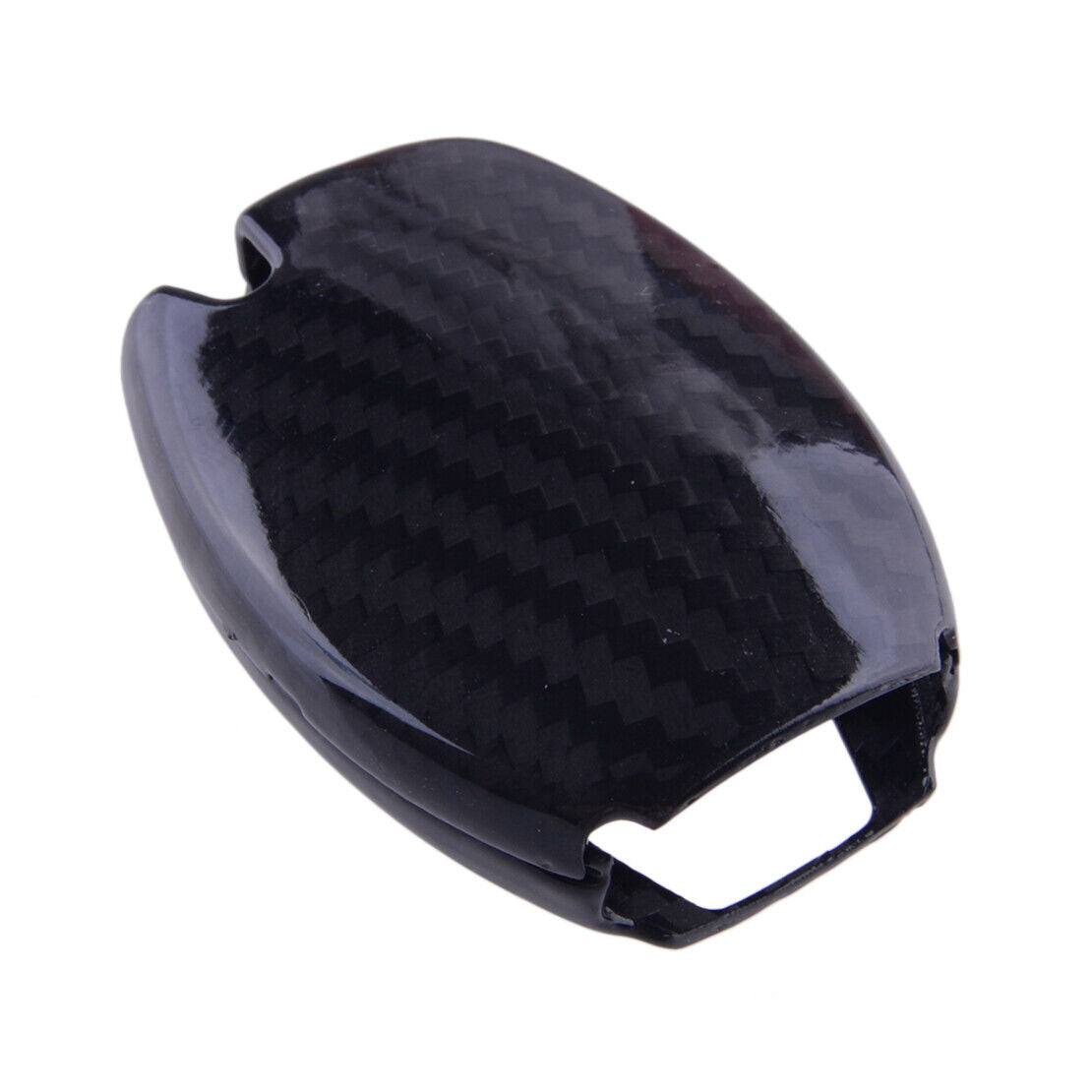 Carbon Fiber Smart Key Case Cover Shell Fit For Mercedes Benz A C E S CLA CLS
