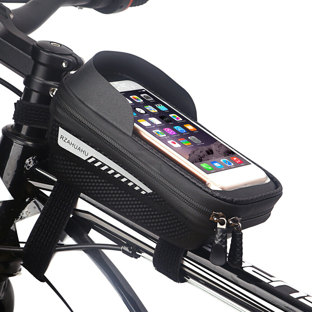 Waterproof Bicycle Bag Front Top Tube Cycling Phone Case Bike Saddle Pouch