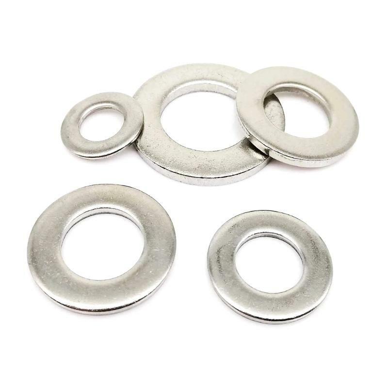 550pcs Metal Gasket Washer Assortment 9 Sizes M2 M2.5 M3 M4 M5 M6 M8 M10 M12