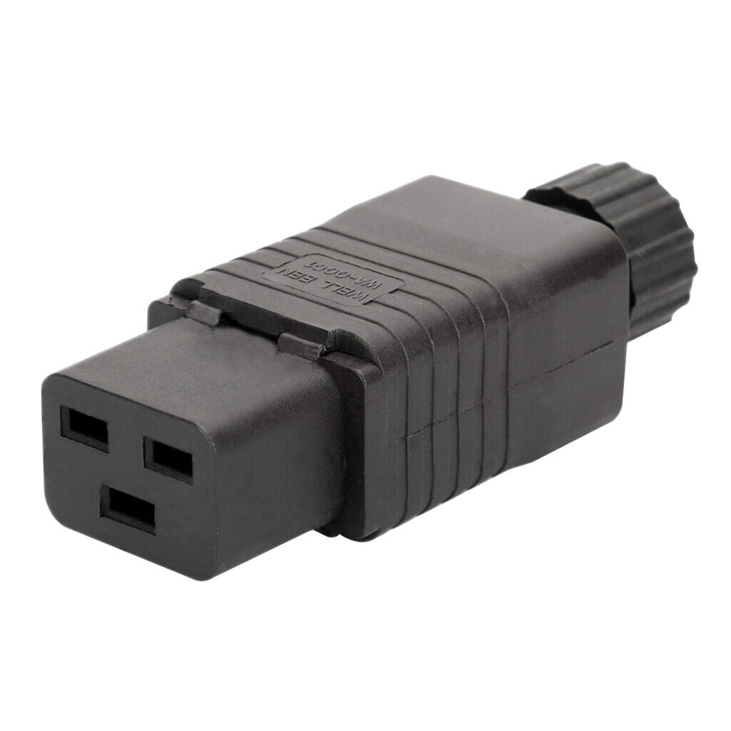 IEC 320 C19 Socket IEC 320 C19 16A / 20A  Connection