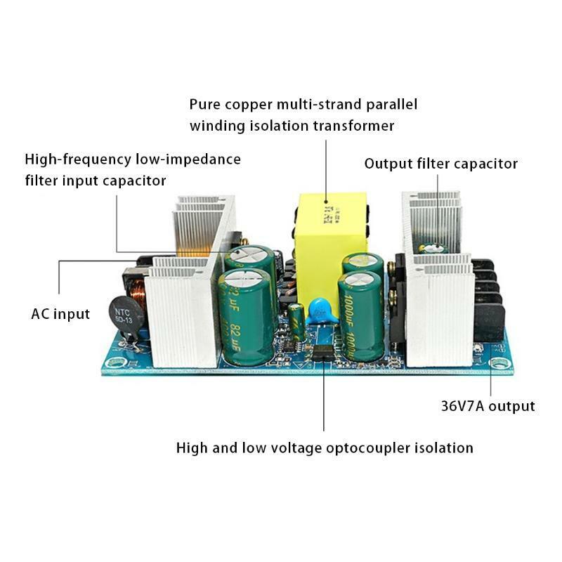 AC-DC Switching Power Module with Over Current Overload Short Circuit Protection