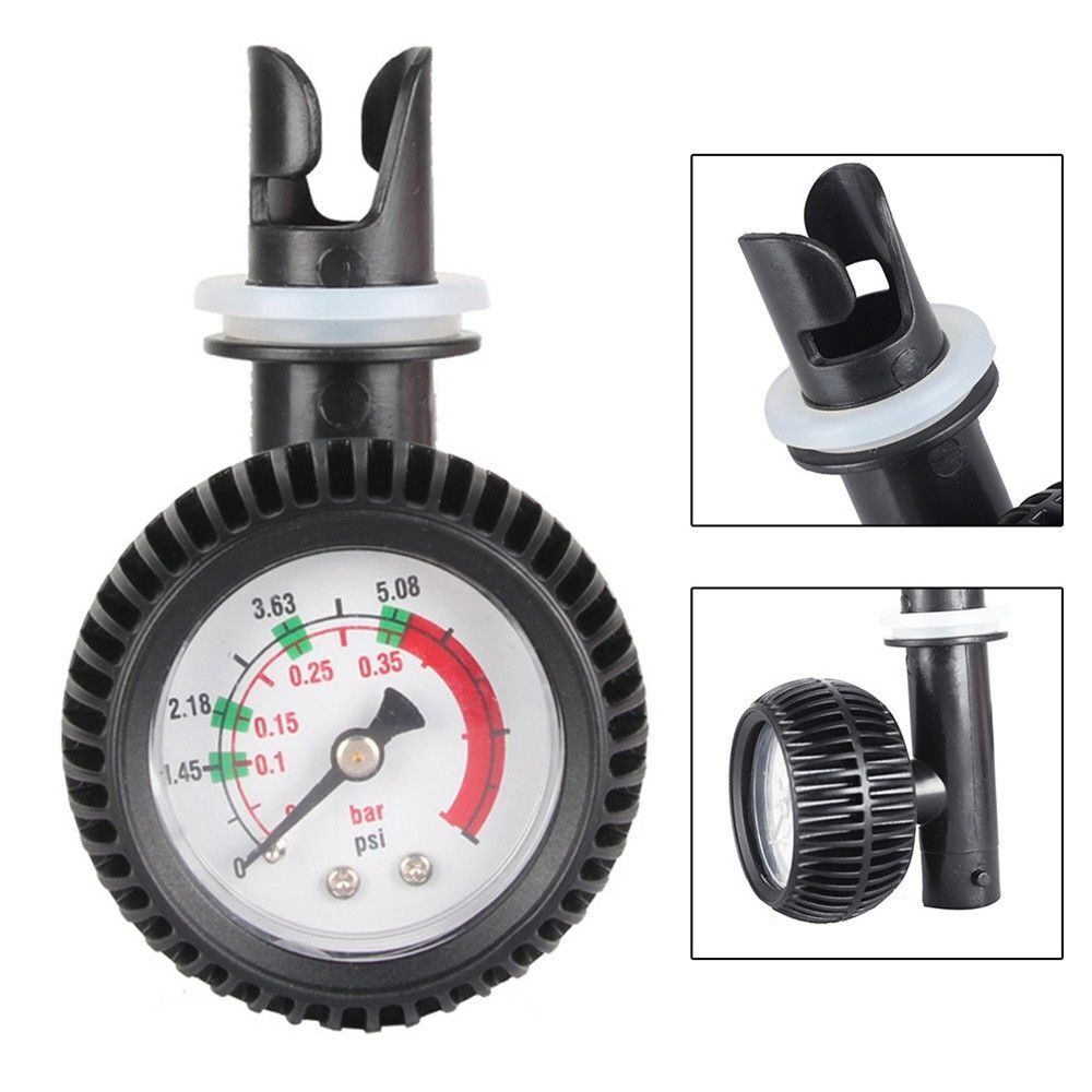 Kayak Accessories Surfboard Pump Barometer Air Pressure Gauge Safety Manometer