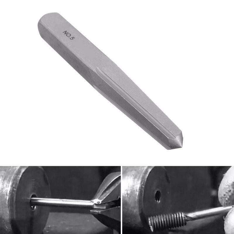 Straight Fluted Screw Extractor for Carpenters Handymen 1/8 3/16 15/64 5/16 3/8