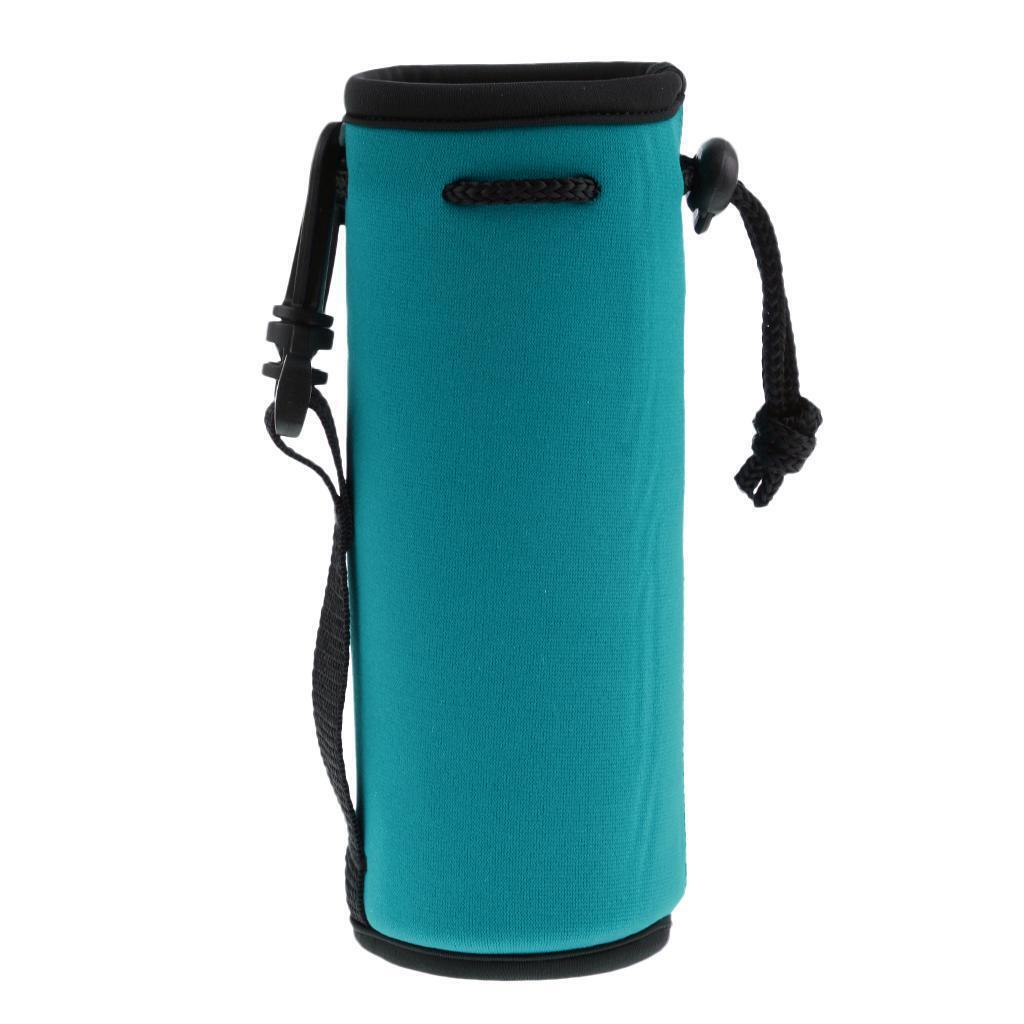 2Pcs Neoprene Insulated Water Drink Bottle Cooler Carrier Cover Sleeve
