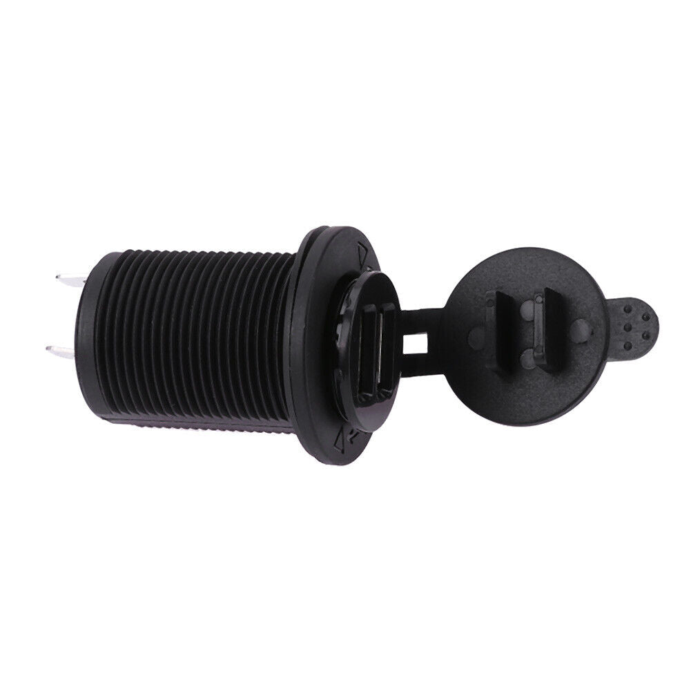 Car Boat Cigarette Lighter Socket 12V Power Outlet 3.1A Dual USB Charger