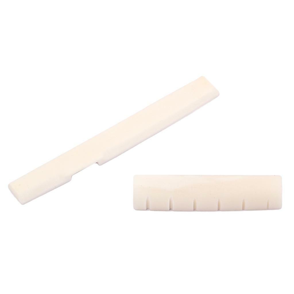 Acoustic Guitar  Professional  Nut Saddle for Guitar Bridge Part