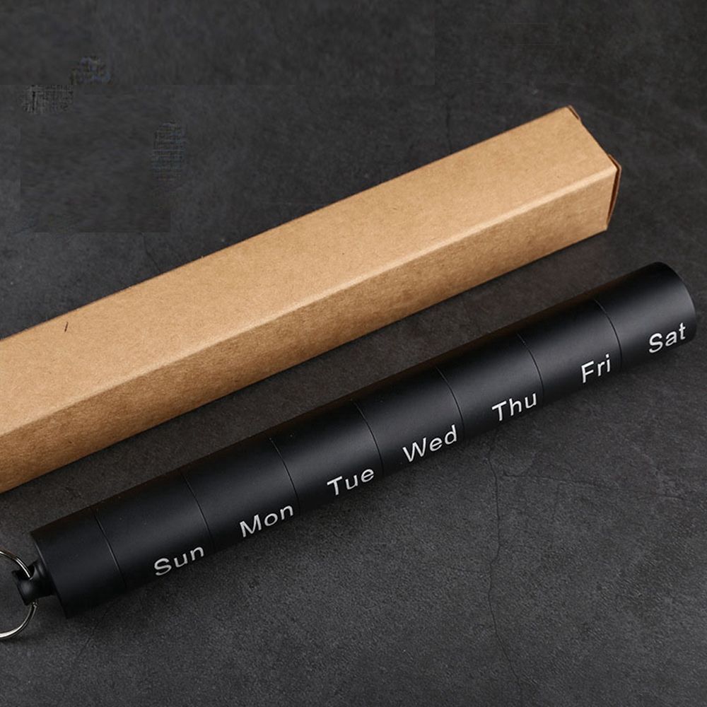Aluminum Alloy Medicine Seal Waterproof Canister EDC Tool Capsule Bottle
