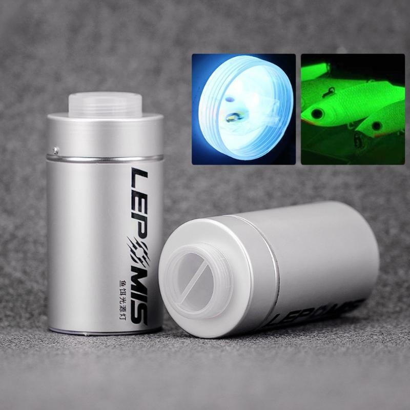 3W Portable Aluminum Alloy Fishing Bait Light Source Lamp Luminous Lure 18 LED