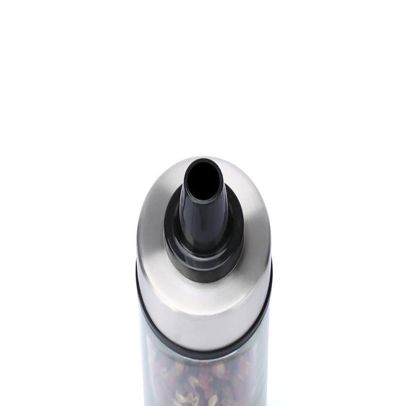 360° Rotation Spice Jar Holder with 6 Empty Bottle Salt Soy Sauce Dispenser Rack