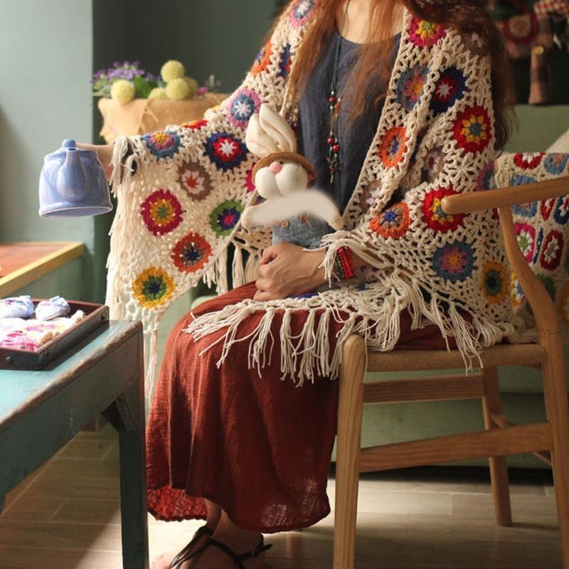 Fashion Women Scarves Large Shawl Winter Thick Warm Soft Acrylic Fibres Cloak