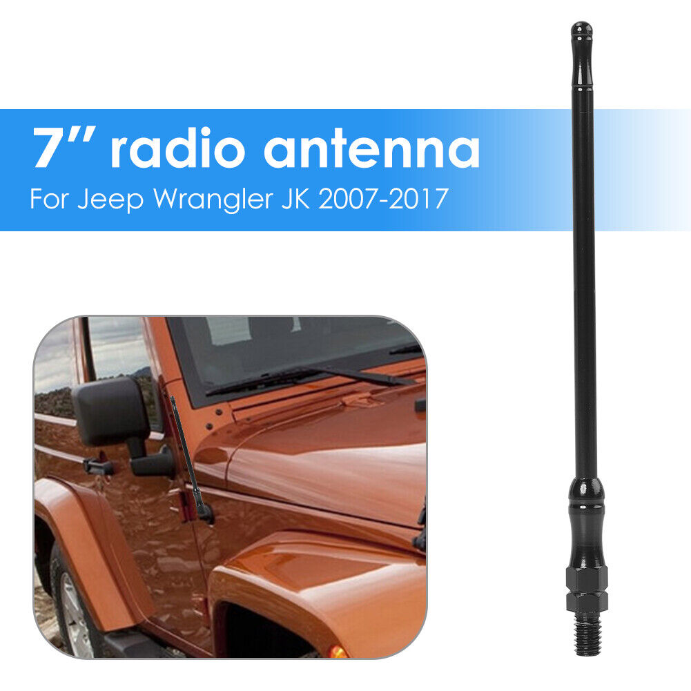 7 inch Car Parts Radio Signal Aerial Antenna for Jeep Wrangler JK 2007-2017