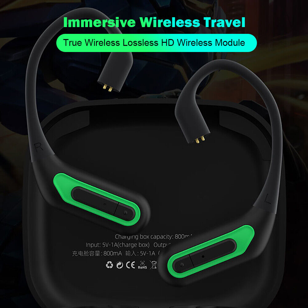 2pcs KZ AZ10 Bluetooth-Compatible Earbud Ear Hook Wireless HiFi Connector