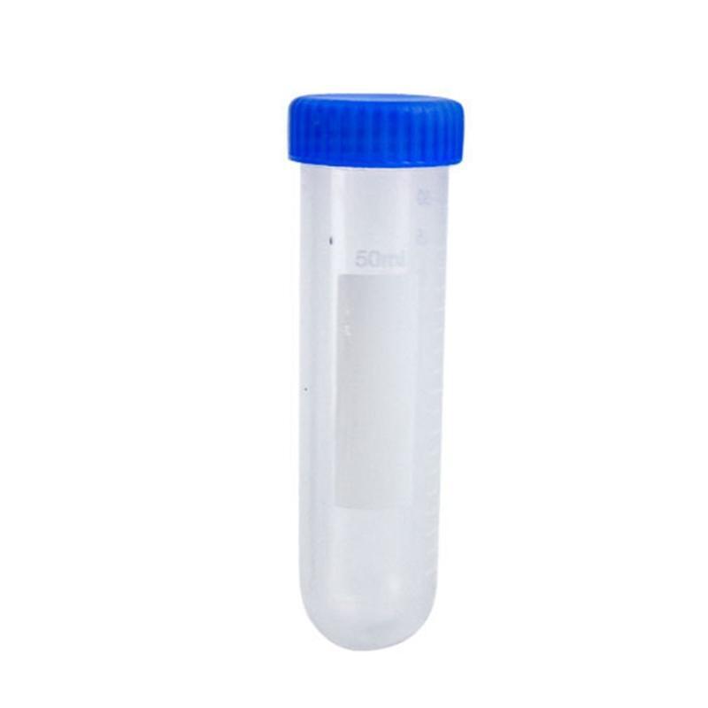 3pcs/Pack Clear 50ml Centrifuge Tubes Set for Student Teacher School Experiment